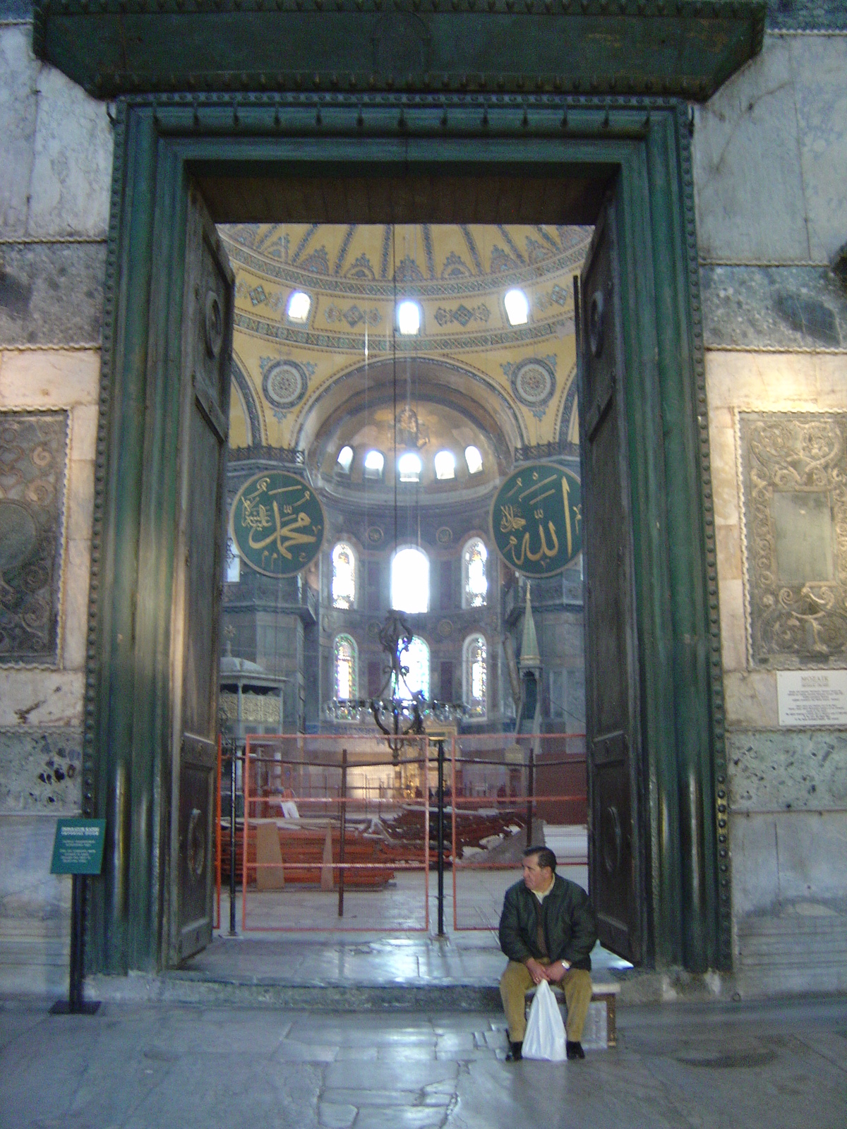 Photo Turquie Istanbul Eglise Sainte Sophie 2004-12 63