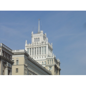 Photo Russie Moscou Rue Tverskaya 2005-04 26