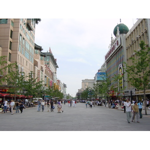 Photo Chine Pékin Rue Wangfujing 2002-05 19