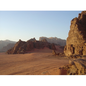 Photo Jordanie Désert du Wadi Rum 2004-10 19