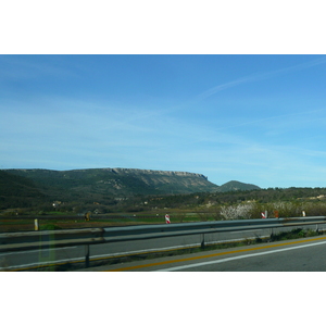 Photo France Côte d'Azur route A8 de Le Luc à Aix 2008-04 65