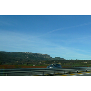 Photo France Côte d'Azur route A8 de Le Luc à Aix 2008-04 81