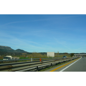 Photo France Côte d'Azur route A8 de Le Luc à Aix 2008-04 57