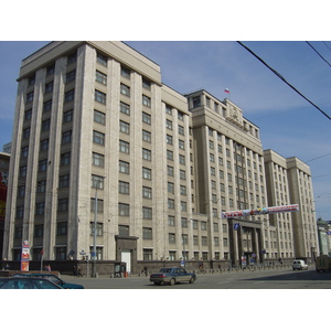 Photo Russie Moscou Rue Tverskaya 2005-04 18