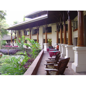 Photo Birmanie (Myanmar) Rangoun Hotel Kandawgyi Palace 2005-01 25