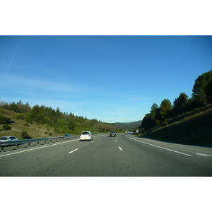 Photo France Côte d'Azur route A8 de Le Luc à Aix 2008-04 66