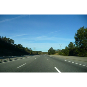 Photo France Côte d'Azur route A8 de Le Luc à Aix 2008-04 45