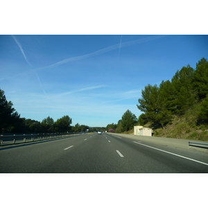Photo France Côte d'Azur route A8 de Le Luc à Aix 2008-04 46