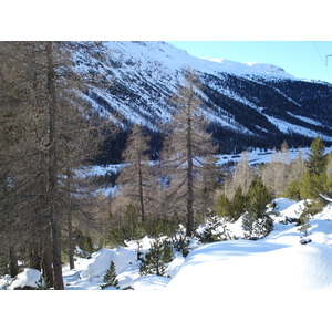Photo Suisse Route de Pontresina au Lac Blanc 2007-01 10