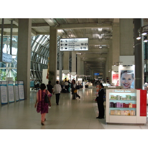 Photo Thaïlande Bangkok Aéroport Suvarnabhumi 2007-02 34