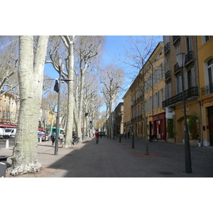 Photo France Aix en Provence Cours Mirabeau 2008-04 38