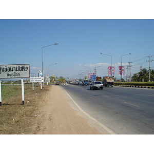 Photo Thaïlande Phitsanulok rue Mittraparp 2008-01 24