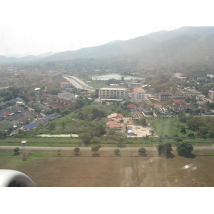 Photo Thaïlande Chiang Mai Vue du ciel 2006-04 0