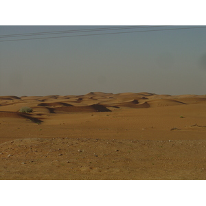 Photo Émirats arabes unis Route de Dubai à Al Ain 2005-03 28