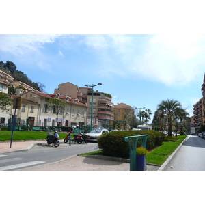 Photo France Côte d'Azur route de Nice à Menton 2008-03 22