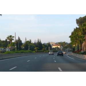 Photo France Côte d'Azur Route de Le Luc à Cannes 2008-05 23