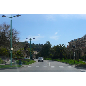Photo France Côte d'Azur route de Nice à Menton 2008-03 11