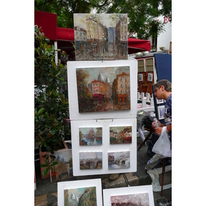 Photo France Paris Place du Tertre 2007-06 25