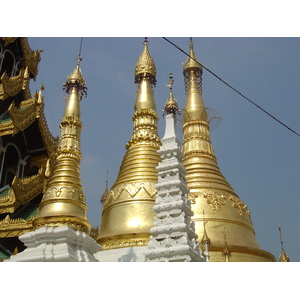 Photo Birmanie (Myanmar) Rangoun Pagode Shwedagon 2005-01 19