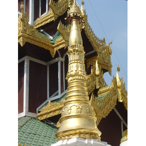 Photo Birmanie (Myanmar) Rangoun Pagode Shwedagon 2005-01 22