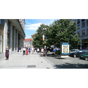 Photo République Tchèque Prague rue Na Prikope 2007-07 24