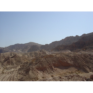 Photo Jordanie Route de At Tafila à Fifa 2004-10 5