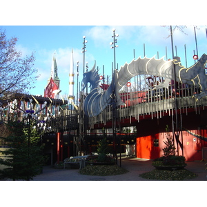 Photo Danemark Copenhague Parc Tivoli 2004-11 13