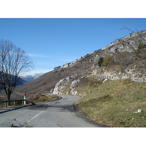 Photo France Route de Coursegoule à Gréolières les neiges 2007-01 80