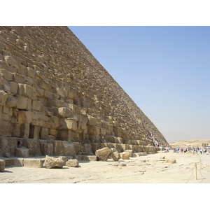 Photo Égypte Pyramides de Gizeh 2004-09 23