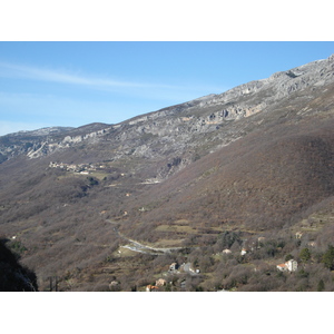 Photo France Route de Coursegoule à Gréolières les neiges 2007-01 82
