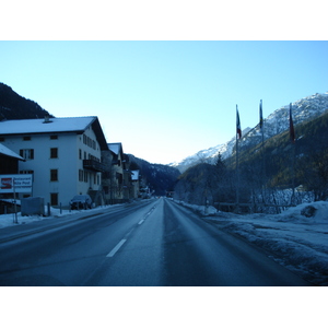 Photo Suisse Route de Chur à Saint Moritz 2007-01 12