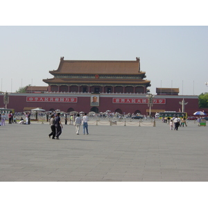 Photo Chine Pékin Place Tiananmen 2002-05 15