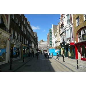 Photo Royaume-Uni Londres Rue South Molton 2007-09 13