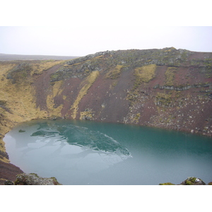 Photo Islande Cratère de Kerid 2003-03 0