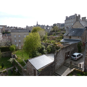 Photo France Dinan Les remparts de Dinan 2010-04 24