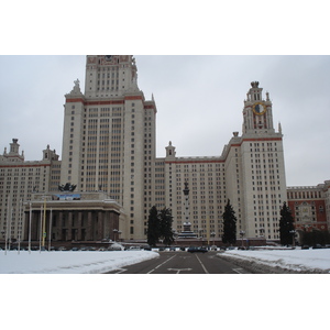 Photo Russie Moscou Université de Moscou 2006-03 12