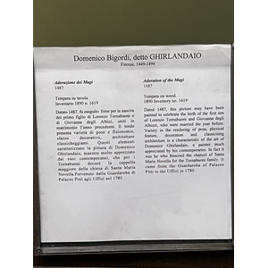 Photo Italie Florence Galerie des Offices 2022-05 12