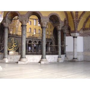 Photo Turquie Istanbul Eglise Sainte Sophie 2004-12 119
