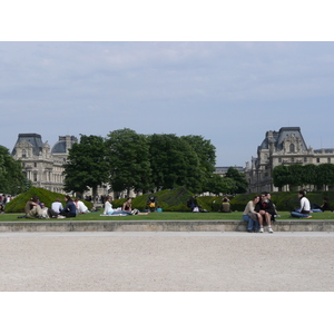 Photo France Paris Jardin du Carrousel du Louvre 2007-05 31