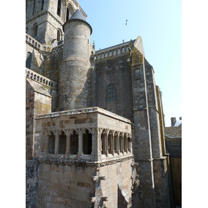 Photo France Mont Saint Michel Abbaye du Mont Saint Michel 2010-04 25