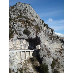 Photo France Route de Coursegoule à Gréolières les neiges 2007-01 56