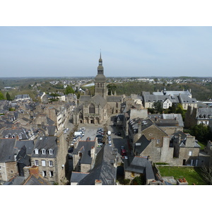 Photo France Dinan La tour de l'horloge de Dinan 2010-04 21