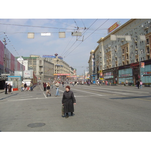 Photo Russie Moscou Rue Tverskaya 2005-04 107