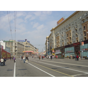 Photo Russie Moscou Rue Tverskaya 2005-04 98