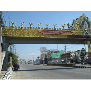 Photo Thaïlande Phitsanulok rue Mittraparp 2008-01 70