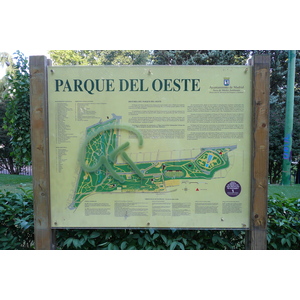 Photo Espagne Madrid Parque del Oeste 2007-09 20
