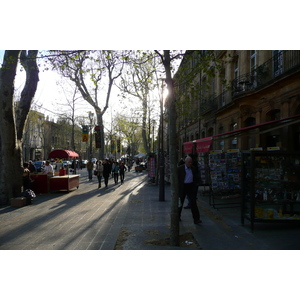 Photo France Aix en Provence Cours Mirabeau 2008-04 26