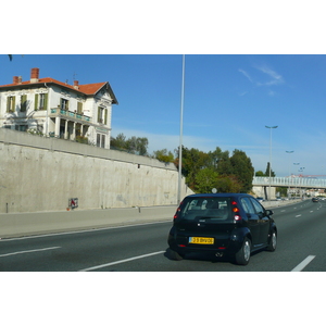 Photo France Côte d'Azur Route de Cagnes sur Mer à Nice 2007-10 29