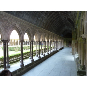 Photo France Mont Saint Michel Cloître de l'Abbaye du Mont Saint Michel 2010-04 32