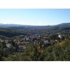 Photo France Côte d'Azur route du Col de Vence 2007-01 16